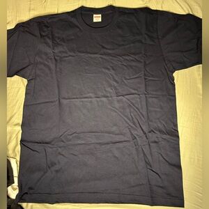 Supreme Navy Blue Short Sleeve Tee